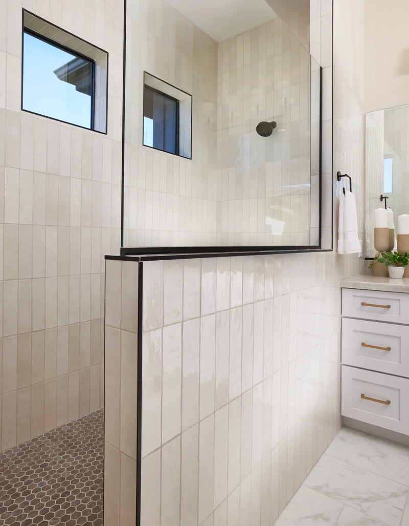 Flash Series Ivory 3x12 Porcelain Wall Tile — Solidshape