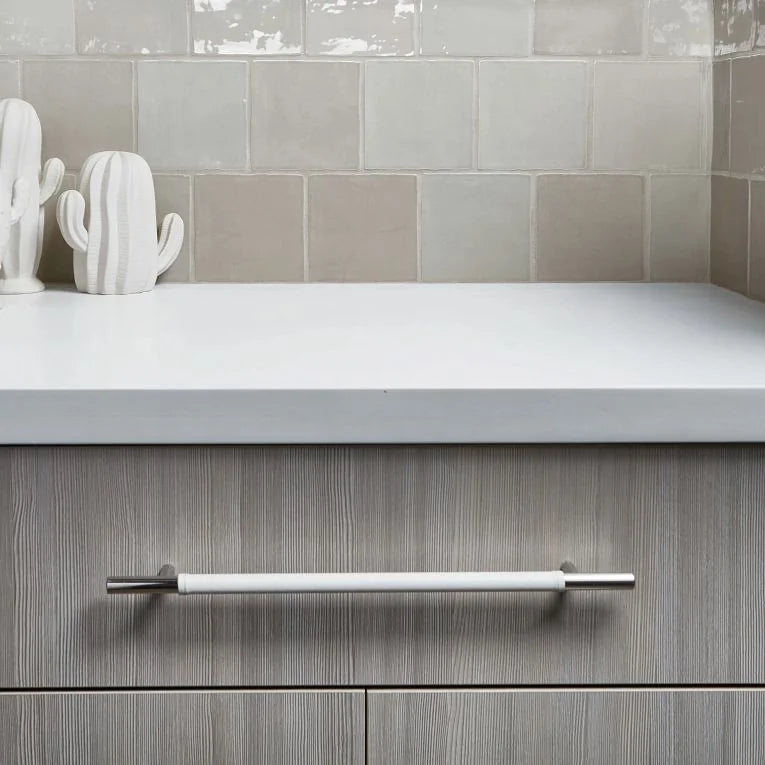 Flash Series Lead 3/8x5 Pencil Bullnose Porcelain Wall Trim