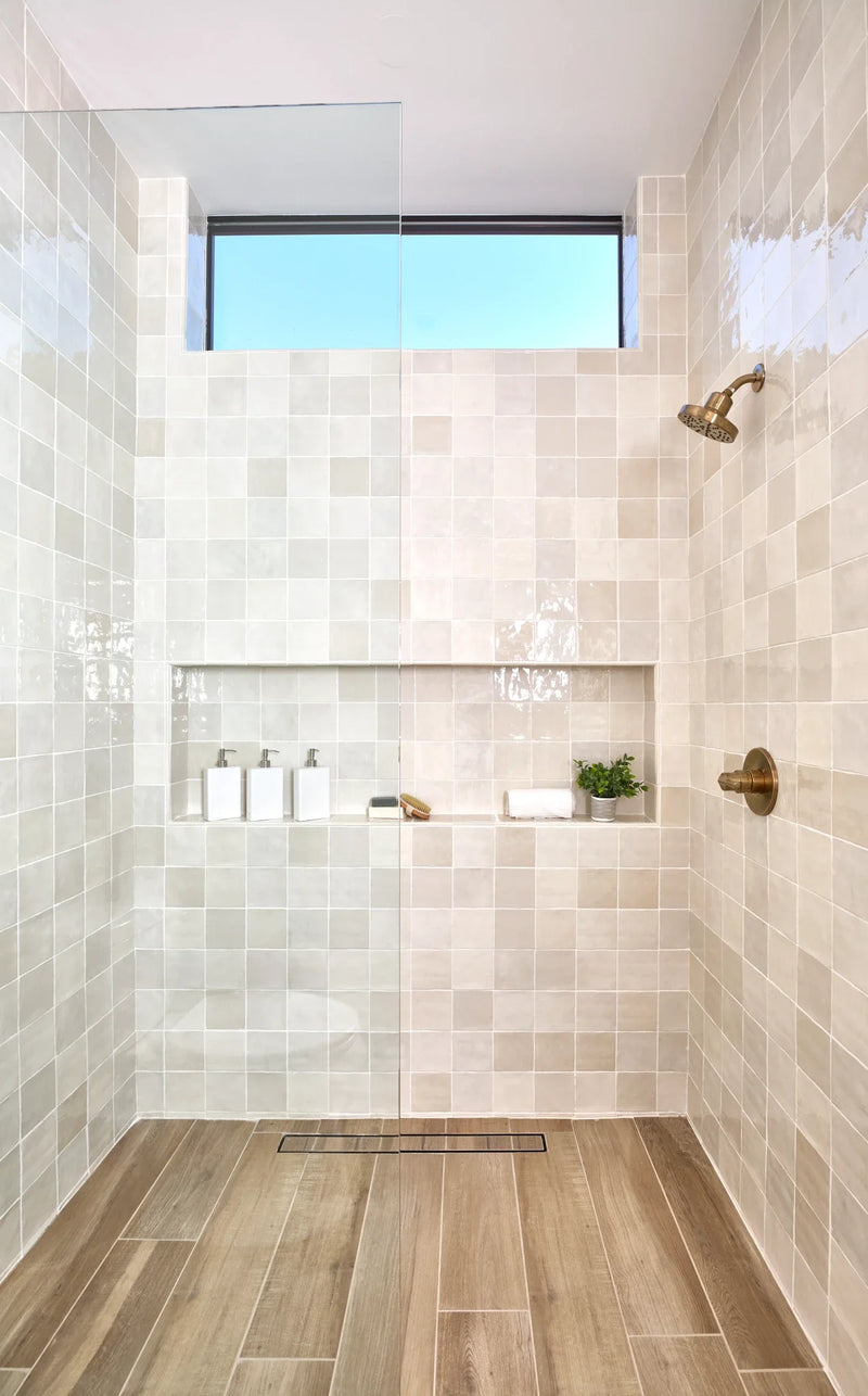 Flash Series Ivory 3/8x5 Pencil Bullnose Porcelain Wall Trim