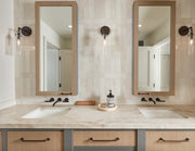 Flash Series Ivory 3/8x5 Pencil Bullnose Porcelain Wall Trim