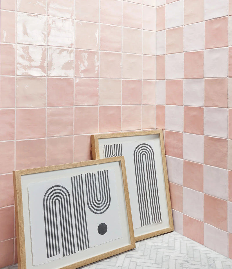 Flash Series Blush 3x12 Wall Ceramic/Porcelain Tile — Solidshape