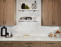 Flash Series White 3/8x5 Pencil Bullnose Wall Porcelain Trim