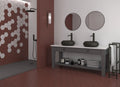 Exa White 5.9x6.7 Hexagon Matte Porcelain Tile