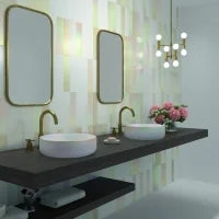 Flat Iris 3x11.8 Satin Ceramic Tile
