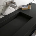 Florim Marble Slabs Black 63x126 Honed Marble Look Porcelain Slab