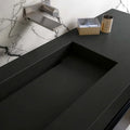 Florim Marble Slabs Black 63x126 Polished Marble Look Porcelain Slab