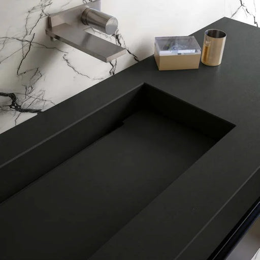 Florim Marble Slabs Black 63x126 Polished Marble Look Porcelain Slab