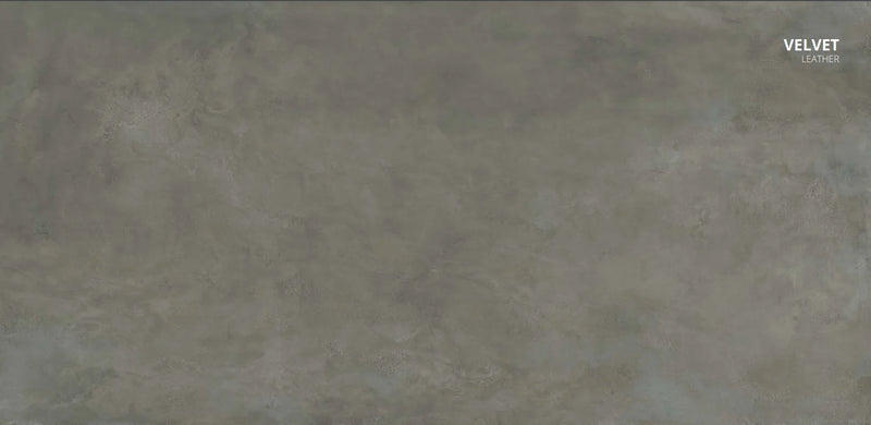 Florim Cement Slabs Dark Grey 63x126 Velvet Cement Look Porcelain Slab