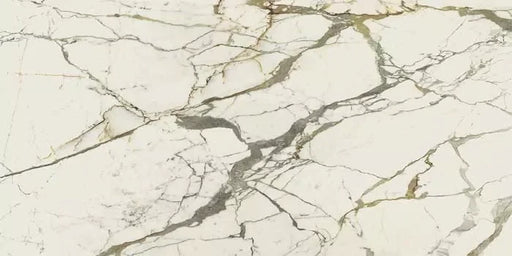 Florim Marble Slabs Eternal Gold 63x126 Polished Marble Look Porcelain Slab