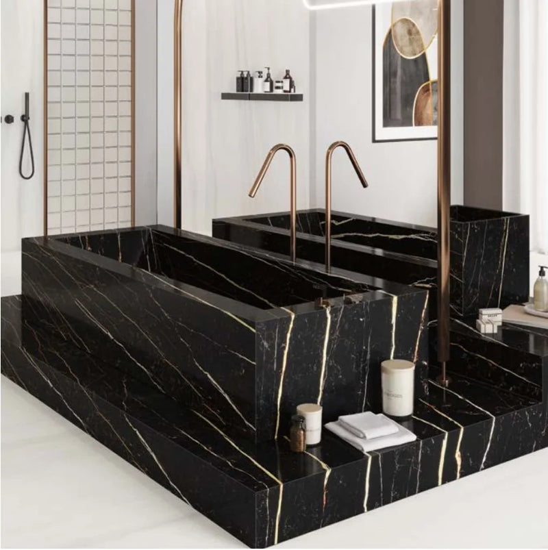 Florim Marble Slabs Laurent 63x126 Honed Marble Look Porcelain Slab