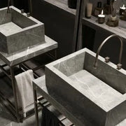 Florim Marble Slabs Marble Gray 63x126 Honed Marble Look Porcelain Slab