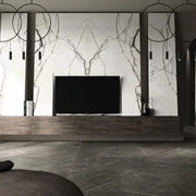 Florim Marble Slabs Marble Gray 63x126 Honed Marble Look Porcelain Slab