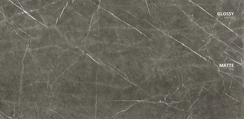 Florim Marble Slabs Marble Gray 63x126 Polished Marble Look Porcelain Slab