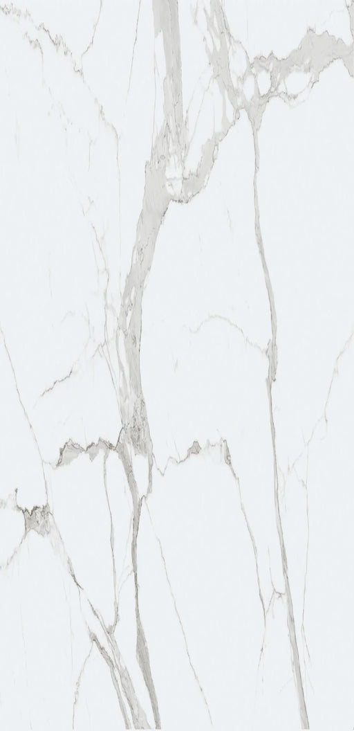 Florim Marble Slabs Statuary (Statuario) 63x126 Honed Marble Look Porcelain Slab