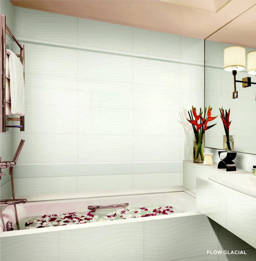 Flow Glacial 12x24 Ceramic Tile