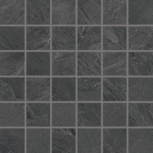 Fluida Carbo 4 Inch Hexagon Porcelain Mosaic