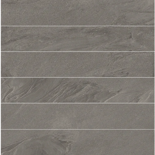 Fluida Graphite 3x12 Surface Bullnose Porcelain Trim