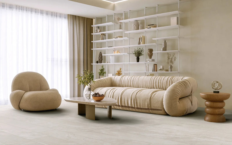 Fluida Luminis Trapezoid Porcelain Mosaic