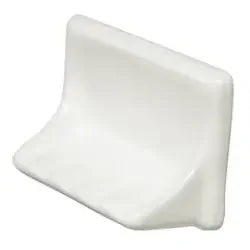 Bone 4x6 Tub Soap Dish Ceramic Bath Fixture