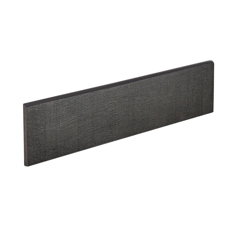 Fragment Black 3x12 Surface Bullnose Porcelain Trim