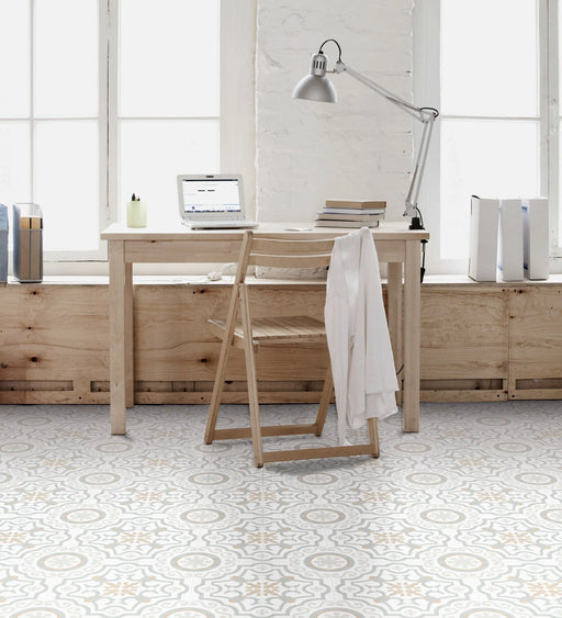 Frame 15 Kali Chic 6x6 Matte Decorative Porcelain Tile