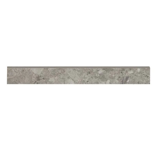 Frammenta Bullnose Dark Grey 24x3 Porcelain Trim