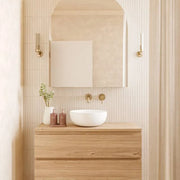 Sahara White 1x12 Matte Glass Mosaic