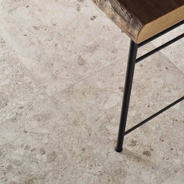 Frammenta White 24x24 Ceramic Tile