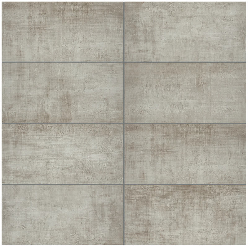 Fray Metal Gray 12x24 Porcelain Tile
