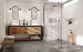 Fray Metal White 2x2 Porcelain Mosaic
