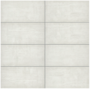 Fray Metal White 3x12 Surface Bullnose Porcelain Trim