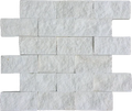 Freska 2x4 Split-Face Limestone Mosaic Tile