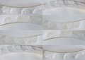 Freska 07x10x07 Split-Face White Limestone Corner