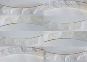 Freska 07x10x07 Split-Face White Limestone Corner