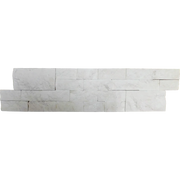 Freska 07x10x07 Split-Face White Limestone Corner