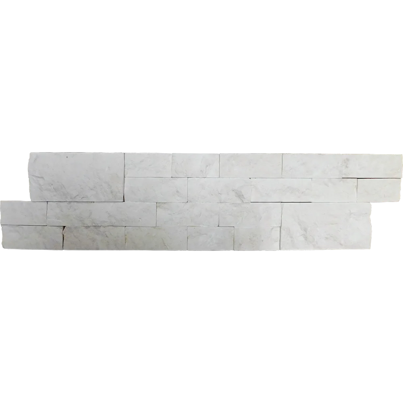 Freska 07x10x07 Split-Face White Limestone Corner