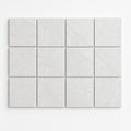 Freska 1x1 Square Honed Limestone Mosaic close-up