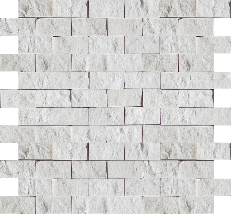 Freska 07x10x07 Split-Face White Limestone Corner
