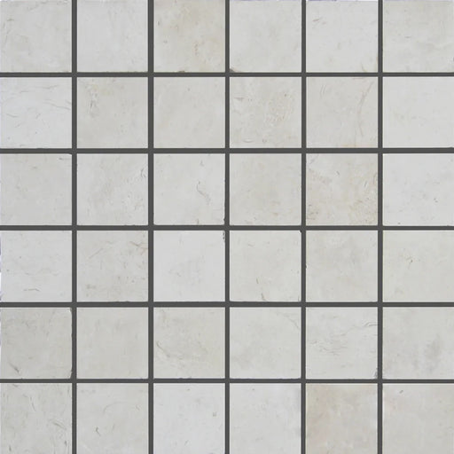 Freska 2x2 Filled & Honed Limestone Mosaic Tile