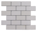 Freska 2x4 Tumbled Limestone Mosaic Tile