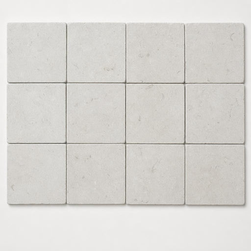 Freska 4x4 Tumbled Limestone Tile close-up