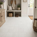 Freska 6x6 Tumbled Limestone Tile — Mudroom floor