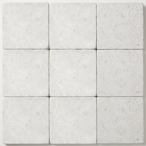 Freska Limestone Paver 12x12 Tumbled 2 inch close-up