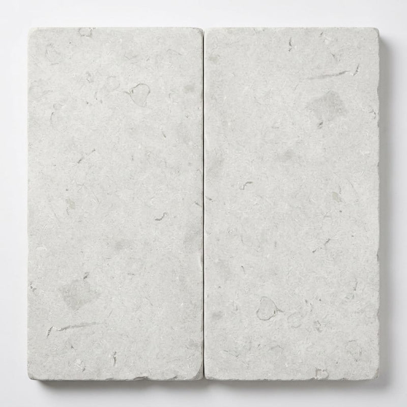 Freska Limestone Paver 12x24 Tumbled 1.25 inch close-up
