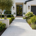 Freska Limestone Paver 12x24 Tumbled 1.25 inch — Front Yard walkway