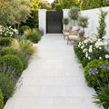 Freska Limestone Paver 16x24 Tumbled 1.25 inch — Garden path