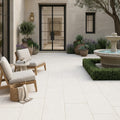 Freska Limestone Paver 16x32 Tumbled 1.25 inch 18x36 — Courtyard paving