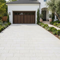 Freska Limestone Paver 6x12 Tumbled 1.25 inch — Front Yard driveway