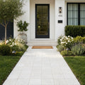 Freska Limestone Paver 6x6 Tumbled 1.25 inch — Front Yard walkway