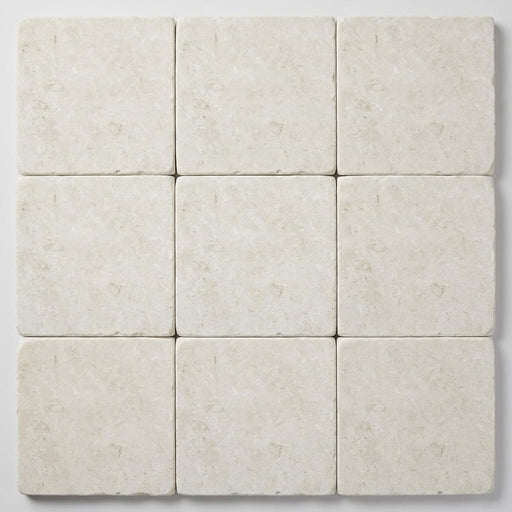 Freska Limestone Tile 12x12 Tumbled close-up